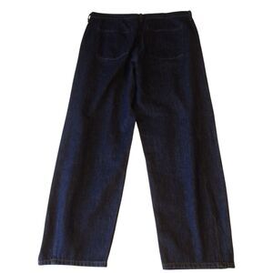 Banana Republic High-rise Relaxed Taper Leg Dark Rinse Size 31 Women's